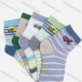 Wholesale Kid's Colorblock Striped Graphics Cotton Socks preview