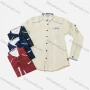 Wholesale Men's Causal Collared Long Sleeve Button Down Shirt preview