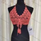 Wholesale Women's Sexy Tie Front Sleeveless Plain Halter Cover Up 520# Clothing Wholesale Market Liuhua