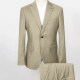 Men's Business Plain 2 Button Flap Pockets Blazer & Vest & Suit Pants 3-Piece Suit Sets X7123# 30# Clothing Wholesale Market -LIUHUA