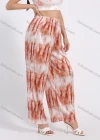 Wholesale Women's Casual Tie Dye Round Neck Crop Tank Top & Wide Leg Pants 2 Piece Set - Liuhuamall