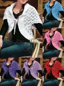 Wholesale Women's Elegant Plain Tie Front Plain Cardigan, LIUHUA CLOTHING WHOLESALE