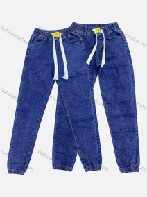 Wholesale Women's Casual Plain Multiple Pockets Drawstring Slim Fit Jogger Jeans, LIUHUA CLOTHING WHOLESALE