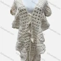 Wholesale Women's Casual Plain Bat Sleeve Tie Front Cover Up Mid Length Cardigan A400# preview