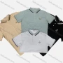 Wholesale Men's Casual Striped Trim Short Sleeve Polo Shirt(Pack Of 12) preview
