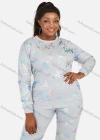 Wholesale Women's Letter Graphic Round Neck Long Sleeve Sweatshirt 2 Piece Set - Liuhuamall