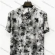 Wholesale 2026 New Men's Slim Fit Short Sleeve Floral Printed Casual Shirt - Wholesale & In Stock Black Clothing Wholesale Market Liuhua
