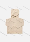 Wholesale Baby`s Long Sleeve Hooded Zipper Plain Sweater Knited Jacket - Liuhuamall