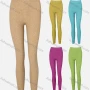Wholesale Women's High Waist Stretch Long Plain Knitted Leggings preview