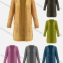 Wholesale Women's Casual Cable Knit Long Sleeve Sweater Cardigan preview