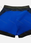 Wholesale Men's 2-in-1 Splicing Colorblock Quick Dry Breathable Mesh Sporty Shorts - Liuhuamall