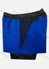 Wholesale Men's 2-in-1 Splicing Colorblock Quick Dry Breathable Mesh Sporty Shorts - Liuhuamall