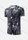 Wholesale Men's Quick Dry Comfy Workout Allover Print Athletic T-Shirt 2697# - Liuhuamall