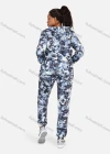 Wholesale Women's Casual Ink Splash Tie Dye Long Sleeve Drawstring Hoodie & Dual Pockets Pants 2 Piece Set - Liuhuamall