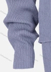 Wholesale Women's Long Sleeve Rib-knit Colorblock Sweater&Slim Plain Pant 2 Pieces Set 2289C-2867# - Liuhuamall