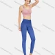 Wholesale Women's Athletic Plain Breathable Stretchy Sporty Bra 2-piece Set 20# Clothing Wholesale Market Liuhua