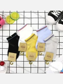 Wholesale Kid's Plain Cotton Socks, LIUHUA CLOTHING WHOLESALE