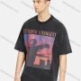 Wholesale Men's Hip Hop Crew Neck Short Sleeve Loose Fit Graphic Letter T-shirt preview