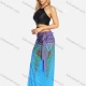 Wholesale Women's Casual Boho Slit Front Skirt 4# Guangzhou Clothing Wholesale Market & Suppliers -LIUHUAMALL