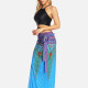 Women's Casual Boho Slit Front Skirt 4# Clothing Wholesale Market -LIUHUA