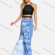 Wholesale Women's Casual Boho Slit Front Skirt 3# Guangzhou Clothing Wholesale Market & Suppliers -LIUHUAMALL