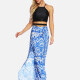 Women's Casual Boho Slit Front Skirt 3# Clothing Wholesale Market -LIUHUA