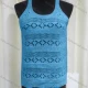 Wholesale Women's Casual Round Neck Sleeveless Mesh Plain Knit Vest 553# Clothing Wholesale Market Liuhua