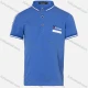 Wholesale Boys Casual Letter Chevron Print Striped Trim Short Sleeve Polo Shirt Blue Clothing Wholesale Market Liuhua