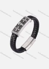 Wholesale Genuine Leather Stainless Steel Magnetic Buckle Bracelet SP0480H# - Liuhuamall
