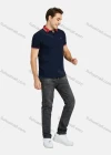 Wholesale Men's Casual Short Sleeve Embroidery Label Polo Shirts - Liuhuamall