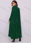 Wholesale Women's Casual Plain Collared Button Down Long Sleeve Maxi Shirt Dress - Liuhuamall