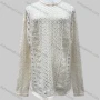 Wholesale Women's Casual Loose Fit Crew Neck Long Sleeve Knit Sweater A396# preview