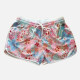 Women's Vacation Contrast Floral Print Drawstring Beach Shorts 3# Clothing Wholesale Market -LIUHUA