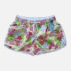 Women's Vacation Contrast Floral Print Drawstring Beach Shorts 2# Clothing Wholesale Market -LIUHUA