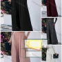 Wholesale Women's Casual Plain Slim Fit Elastic Waist Flare Leg Pants preview