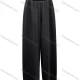 Wholesale Women's Sweatpants w/ Elastic Waistband, Side Pockets, Cuffed Ankles Gray Clothing Wholesale Market Liuhua