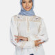 Women's Casual Embroidery Long Sleeve Blouse White Clothing Wholesale Market -LIUHUA