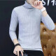Men's Casual Plain Turtleneck Long Sleeve Sweater 2# Clothing Wholesale Market -LIUHUA