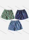 Wholesale Men's Casual Elastic Waist Skull Print Beach Shorts H-601# - Liuhuamall