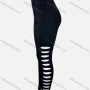 Wholesale Women's Casual Hollow Out Long Plain Leggings preview