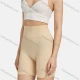 Wholesale Women's Casual Plain Skinny Fit High Wasit Shorts E131# Almond White Clothing Wholesale Market Liuhua