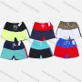 Wholesale Men's Swim Trunks Quick Dry Colorblock Drawstring Beach Shorts preview