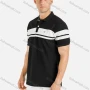Wholesale Men's Colorblock Casual Short Sleeve Polo Shirt preview