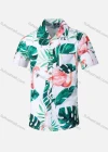 Wholesale Men's Casual Vacation Short Sleeve Button Down Allover Print Shirt - Liuhuamall
