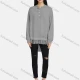 Wholesale Women's Crew Neck Long Sleeve Button Solid Eyelet Embroidered Lace Hem Tunic 2# Clothing Wholesale Market Liuhua