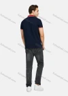Wholesale Men's Casual Short Sleeve Embroidery Label Polo Shirts - Liuhuamall