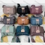 Wholesale Women's Casual Nylon Contrast Shoulder Bag With Adjustable Strap preview