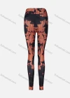Wholesale Women's Athletic Abstract Striped Colorblock Print High Waist Yoga Elasticity Leggings - Liuhuamall