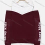 Wholesale Women's Long Sleeve Cold Shoulder Letters Hoodie preview