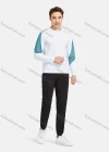 Wholesale Men's Athletic Long Sleeve Colorblock Running T-shirts - Liuhuamall